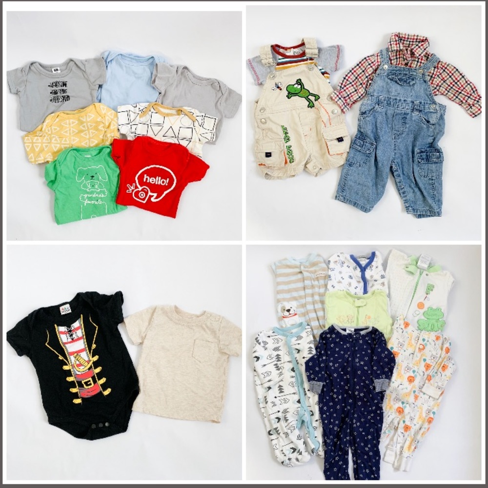 20 Pieces Baby Boy Clothes, Size: 3-6 Months